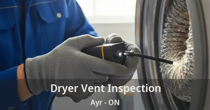 Dryer Vent Inspection Ayr - ON